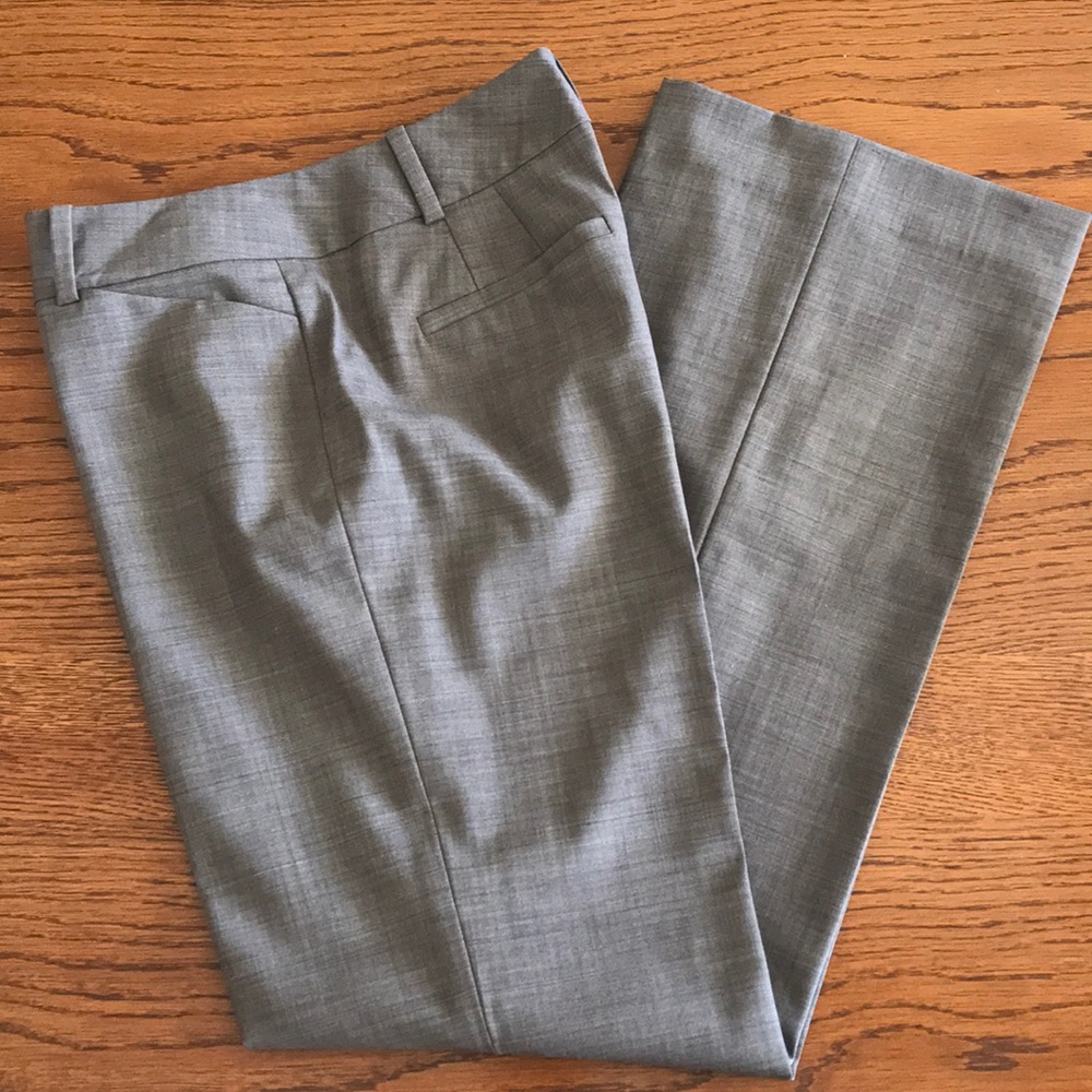 Ann Taylor Wool Lined boot cut dress pants